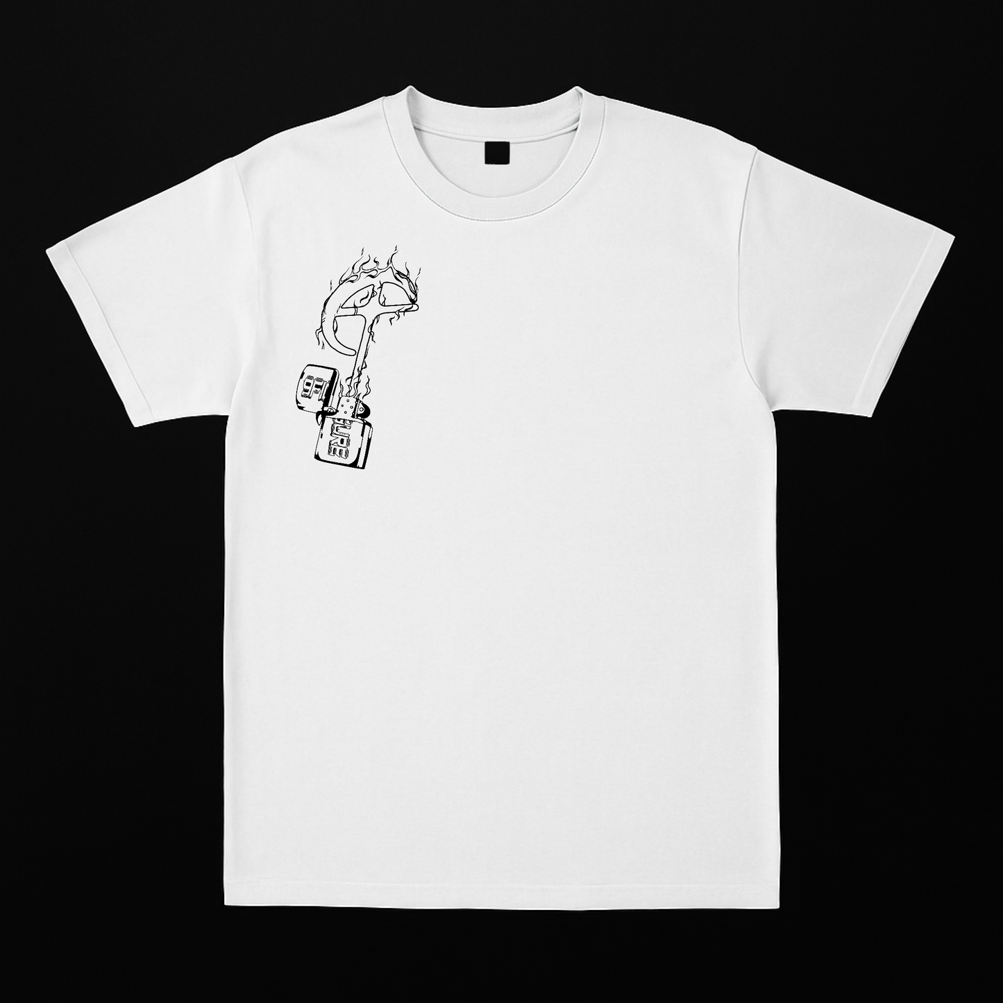 Flaming 9 Tshirt